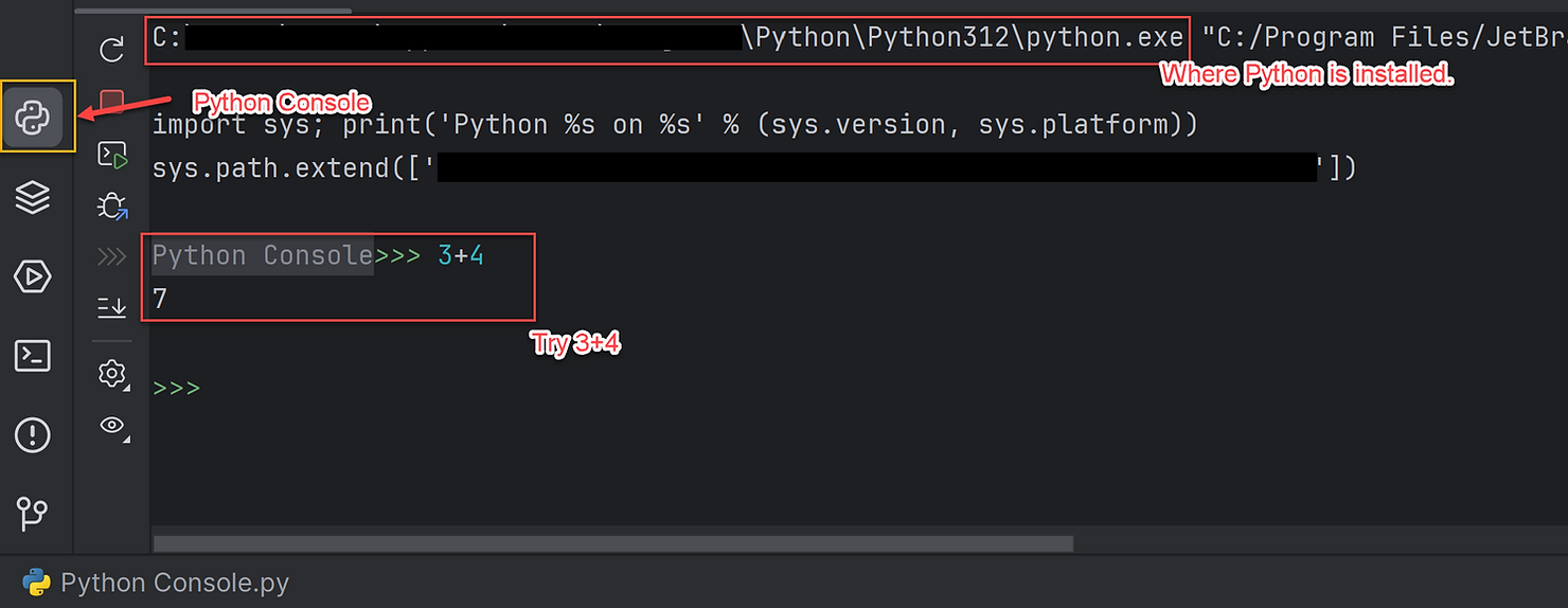 Setup Python with PyCharm