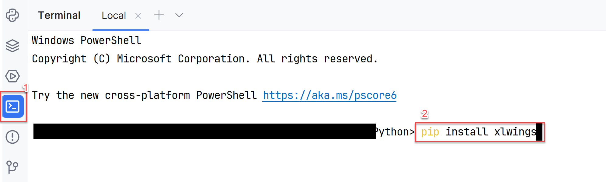 Install python packages in pycharm investments tech